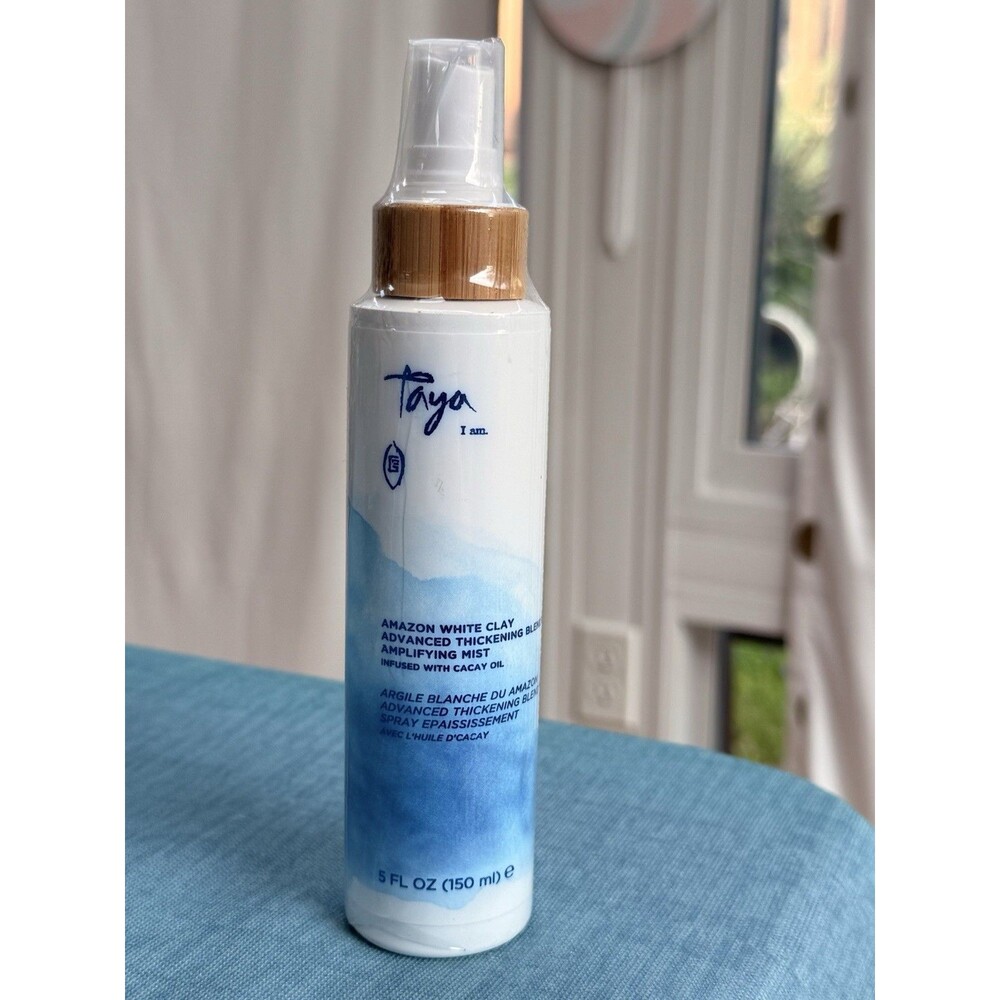 Taya I Am 5 fl. oz. Amazon White Clay Thickening Blend Hair Spray Mist Cacay Oil